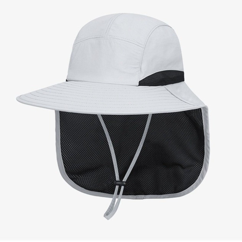Sun Hat Wide Brim - ファッションワイドブリムアウトドアサンハット調節可能なUV保護フィッシャーマンキャップネックフラップ付き速乾性バケットキャップ女性用