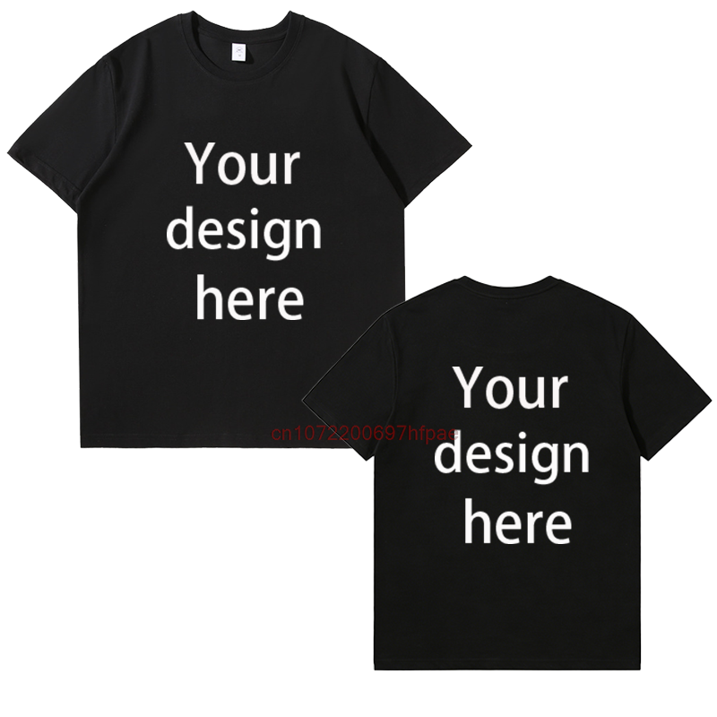 Summer Clothing Logo - カスタマイズされた男性用Tシャツ ここであなたのロゴをデザインできます コットンユニセックスTシャツ コットンサマートップ Oネック 誕生日プレゼント