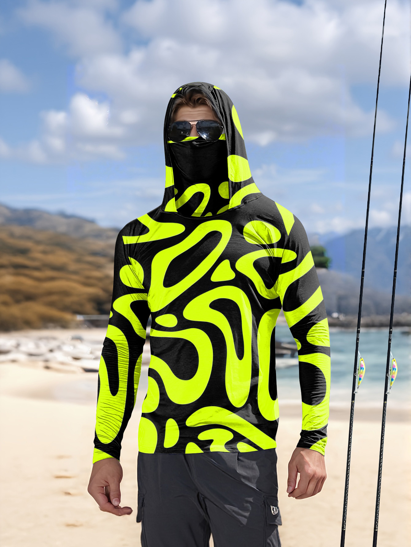 Summer Clothing Types - 2026年夏新作 メンズ長袖シャツ 3Dパターンプリント スポーティー＆カジュアルウェア 快適で柔らかい