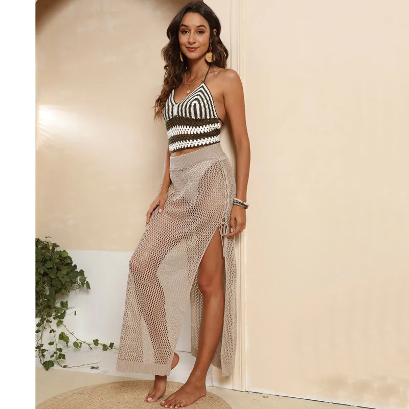 女性のビーチスカートラップ水着ビキニカバーアップロングサロン - Sarong Pareo Wrap のレビューと価格