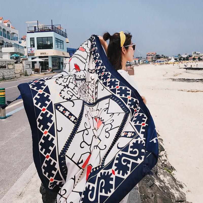 ビーチカバーアップ女性大ビーチドレスビキニ水着カバーアップサ - Sarong Pareo Wrap のレビューと価格
