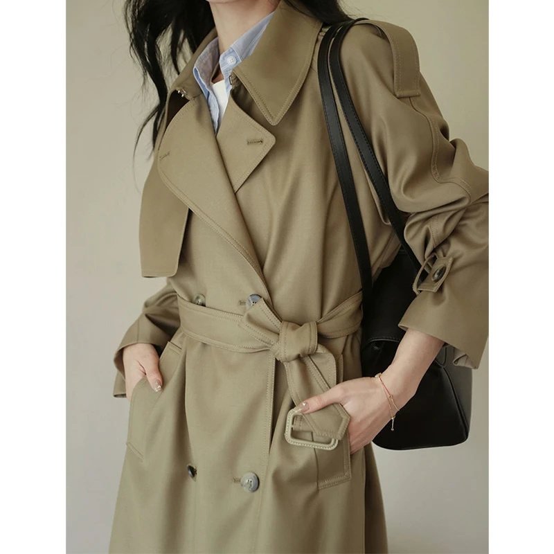 2025 秋の女性のトレンチコート服ルーズフィットミディアム - Summer Clothing For Women Over 50 のレビューと価格