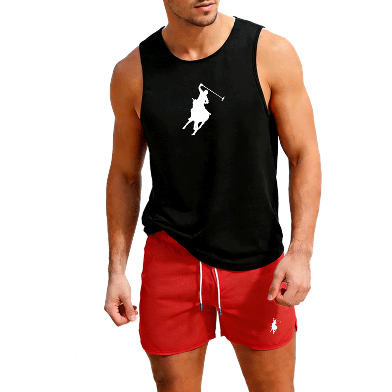 ヨーロッパメンズサマーベスト＆ショーツセット 2ピース アウ - Summer Clothing Sets のレビューと価格