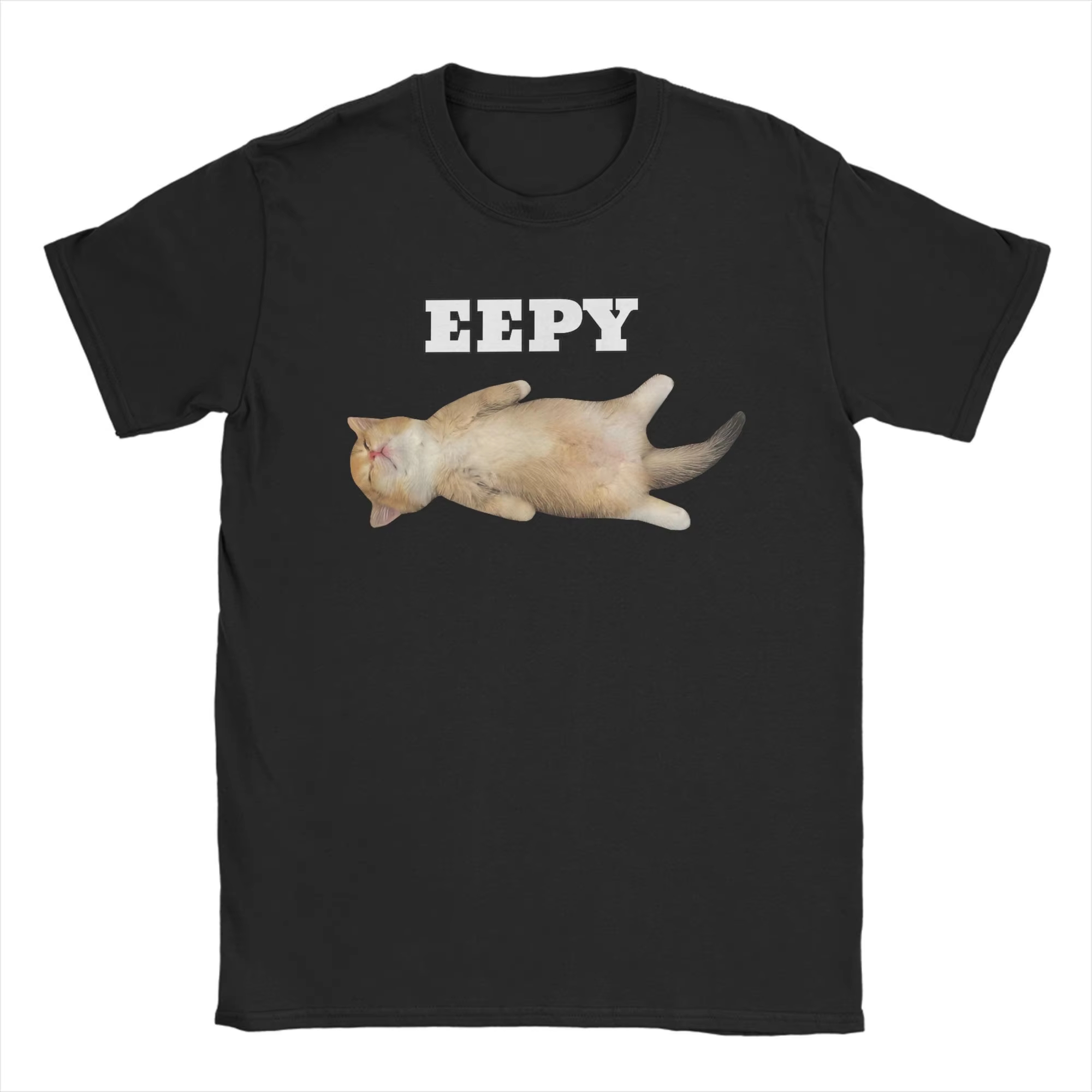 2026 ホットメンズ Tシャツ Eepy Cat Slee - Summer Clothing Gif のレビューと価格