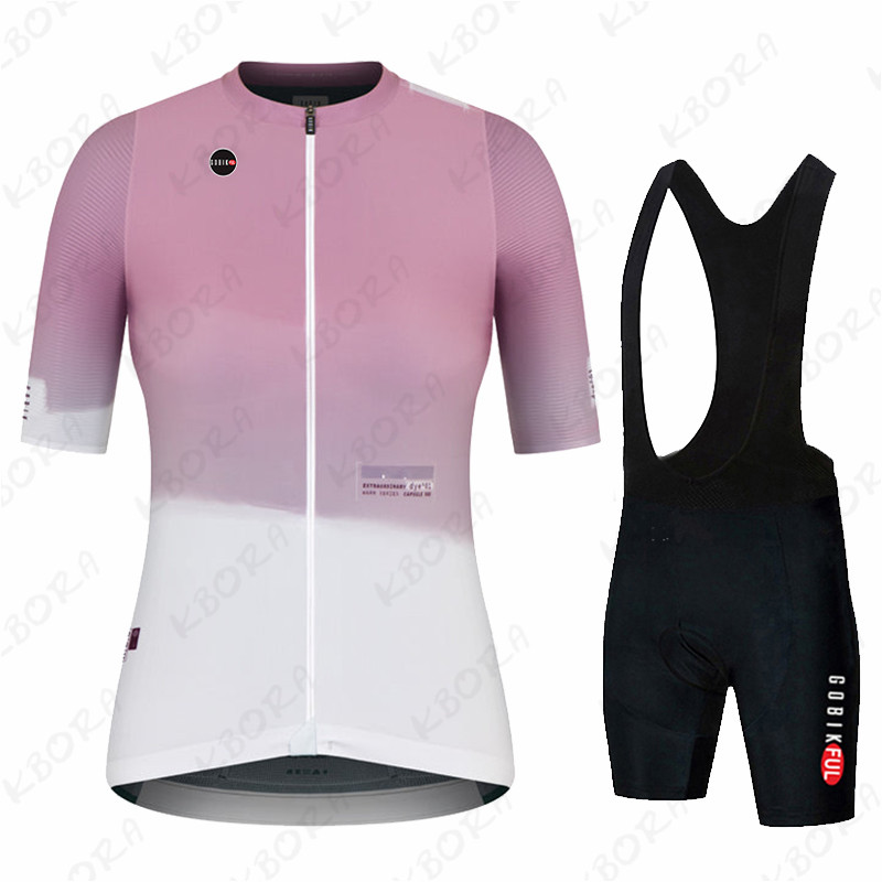 KBORA-女性用サイクリングセット,半袖服,Rainbow - Summer Clothing Sale Men のレビューと価格