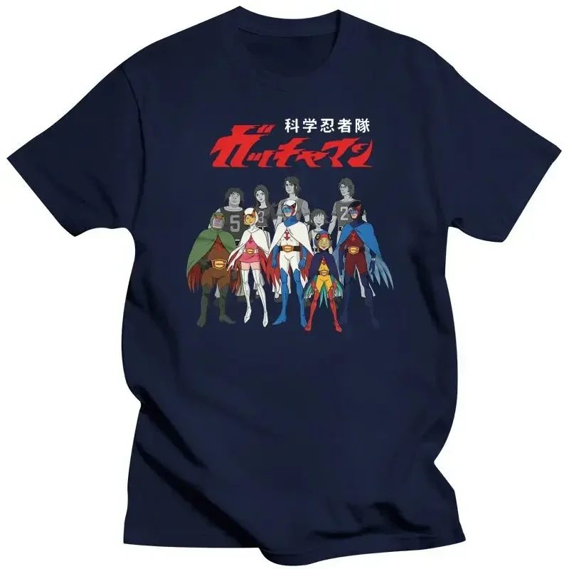 男性用の特大プリントTシャツ,惑星の戦い,ガッチャマンの分身 - Summer Clothing Ego のレビューと価格