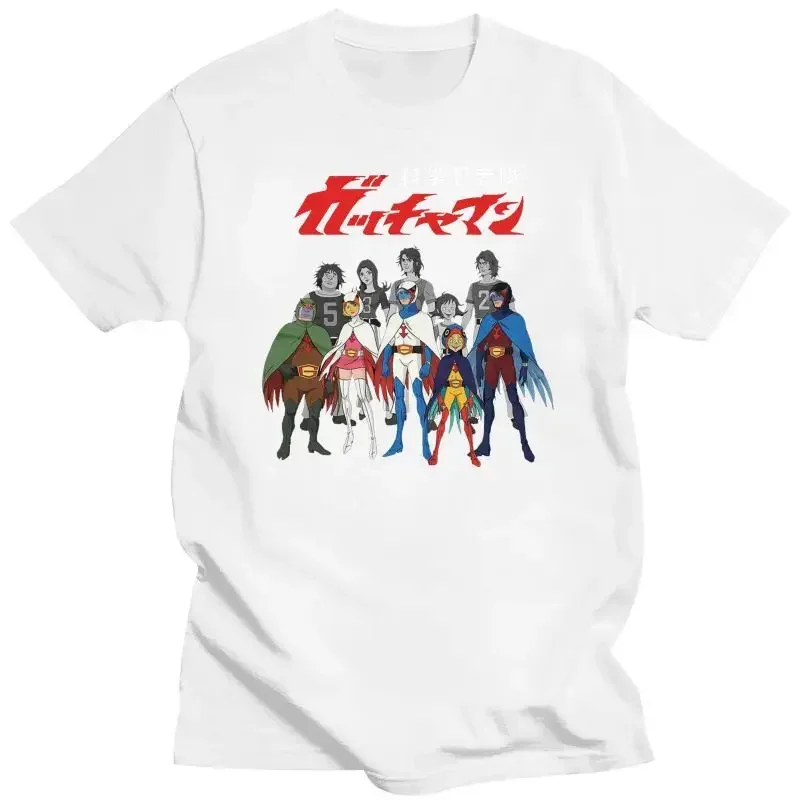 男性用の特大プリントTシャツ,惑星の戦い,ガッチャマンの分身 - Summer Clothing Ego のレビューと価格