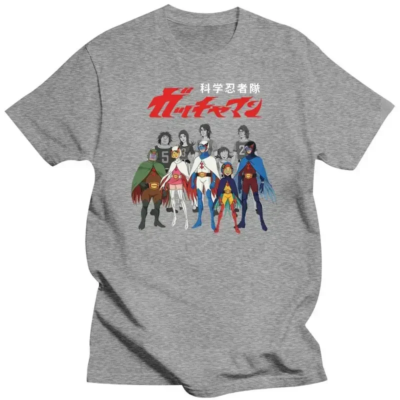 男性用の特大プリントTシャツ,惑星の戦い,ガッチャマンの分身 - Summer Clothing Ego のレビューと価格