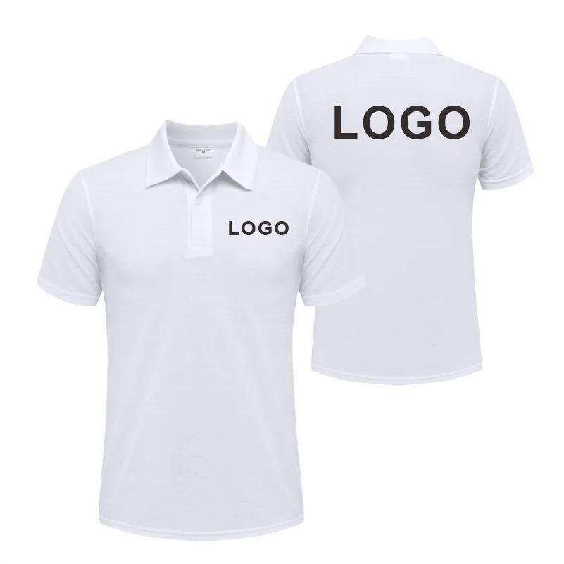 カスタムロゴ入りポロシャツ カジュアル会社ブランドグループロ - Summer Clothing Logo のレビューと価格