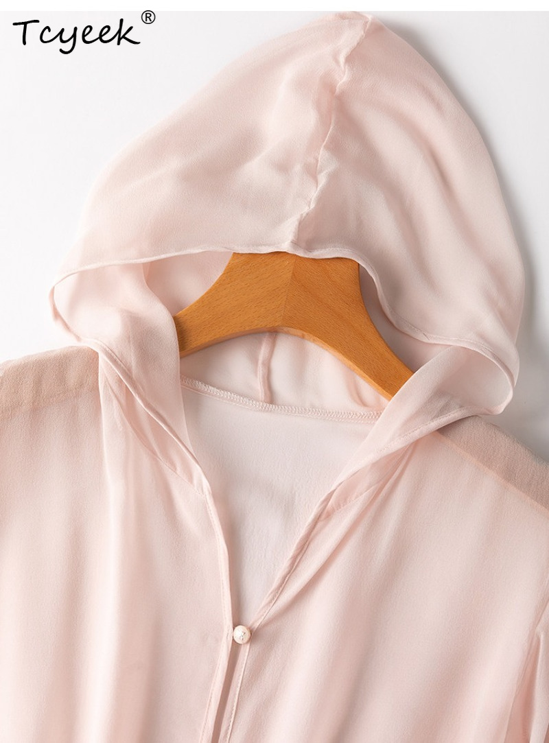 Tcyeek 100% 本物の桑シルク女性トップス 2026 - Summer Clothing Us のレビューと価格