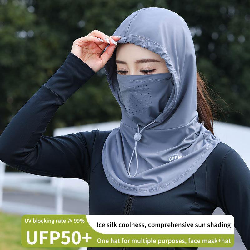 アイスシルクサンハット女性用UV保護調節可能なつば広キャップ - Sun Hat Wide Brim のレビューと価格