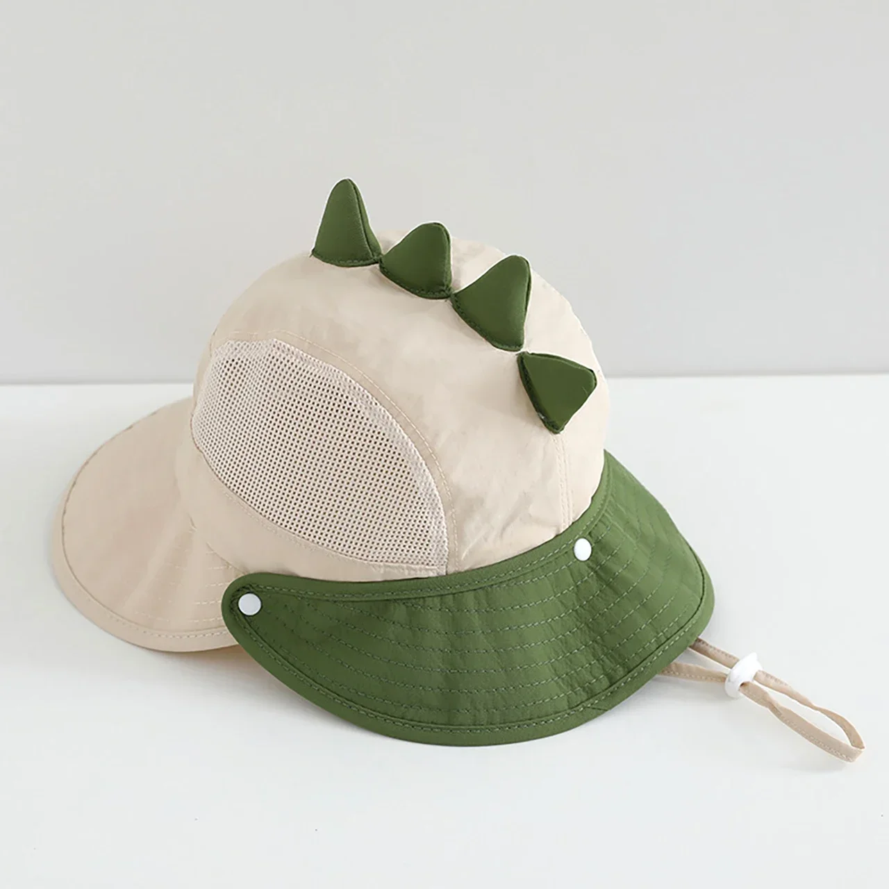 赤ちゃん漫画クマウサギ耳サンハット通気性メッシュワイドつば取 - Sun Hat Wide Brim のレビューと価格