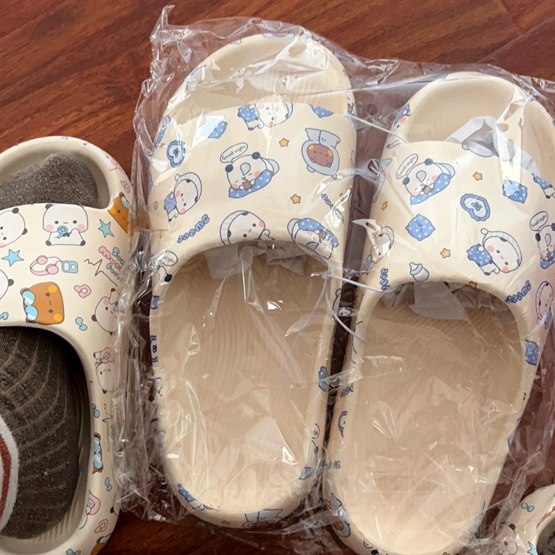 本物のアニメ周辺機器ブブドゥドゥベアースリッパ夏かわいいホー - Summer Clothing Gif のレビューと価格