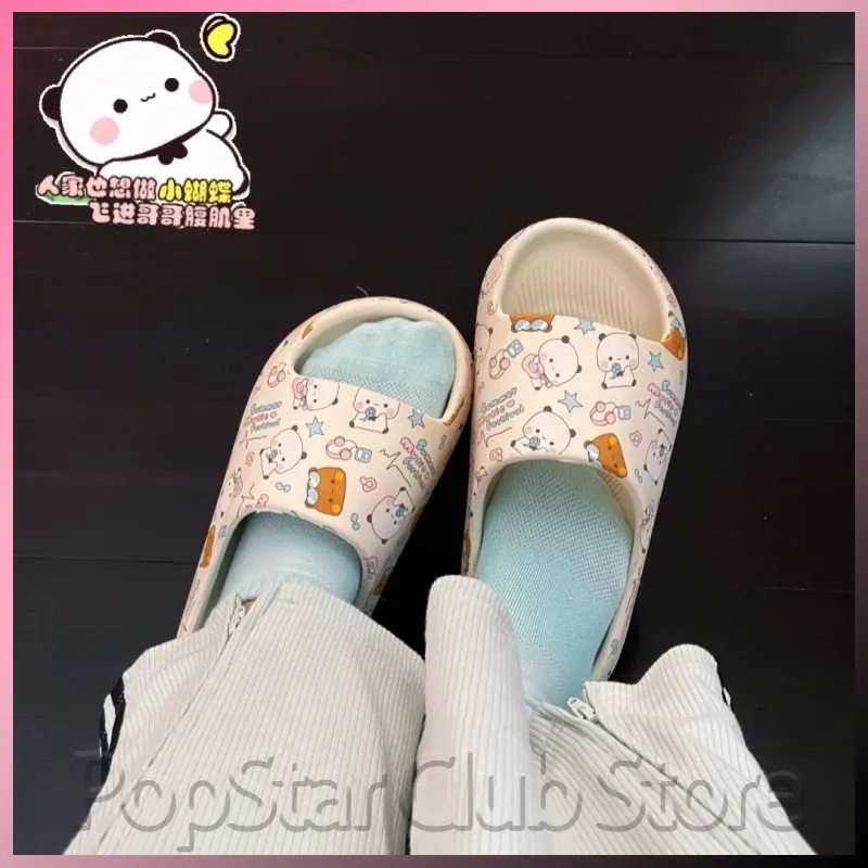 本物のアニメ周辺機器ブブドゥドゥベアースリッパ夏かわいいホー - Summer Clothing Gif のレビューと価格