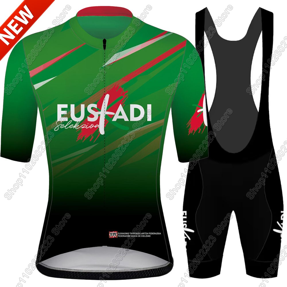 Euskadi チームサイクリングジャージ 2026 セット - Summer Clothing Sale Men のレビューと価格