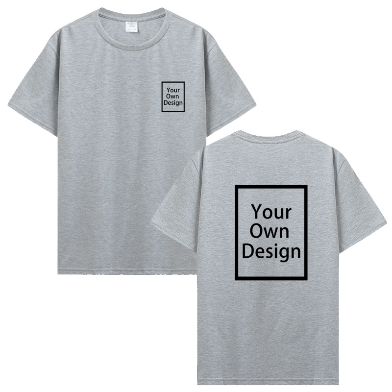 カスタムコットンカスタマイズプリント半袖Tシャツサマートップ - Summer Clothing Logo のレビューと価格