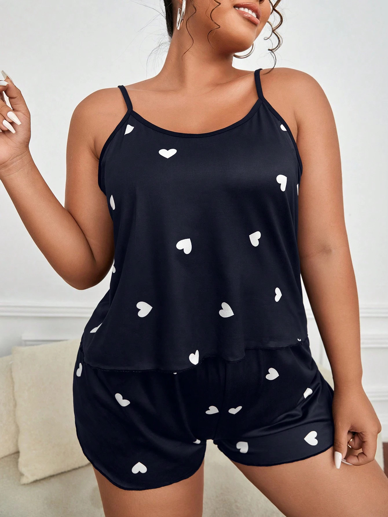 2 ピースパジャマセット女性用パジャマクロップトップ + シ - Summer Clothing Stores のレビューと価格