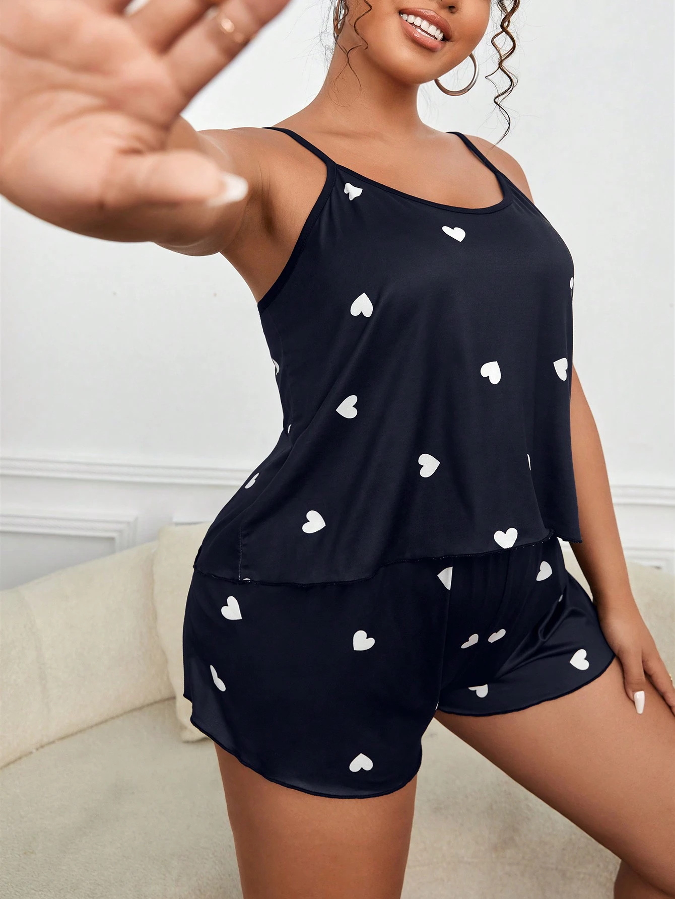 2 ピースパジャマセット女性用パジャマクロップトップ + シ - Summer Clothing Stores のレビューと価格