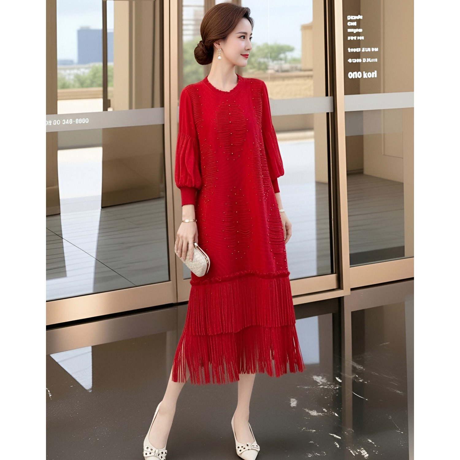 ミヤケ風 海辺のリゾート風 タッセルスカート 高級プリーツパ - Summer Clothing Resort のレビューと価格