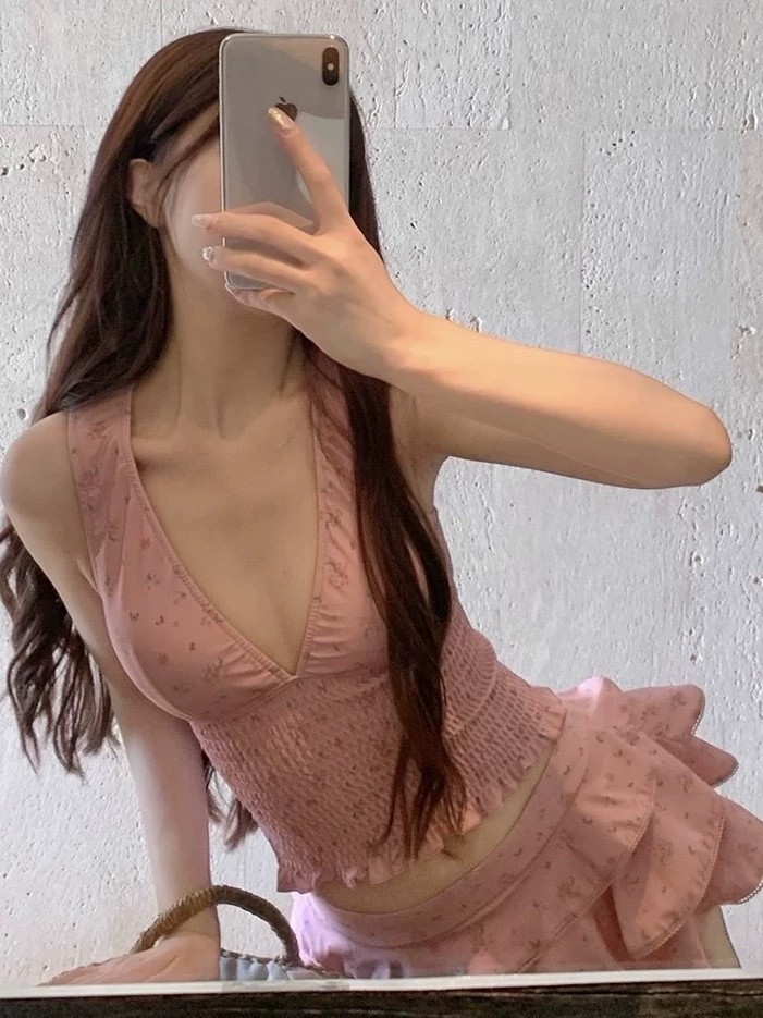 夏の女性の服痩身タンキニ水着女性控えめなスカート付きビキニセ - Summer Clothing Beach のレビューと価格