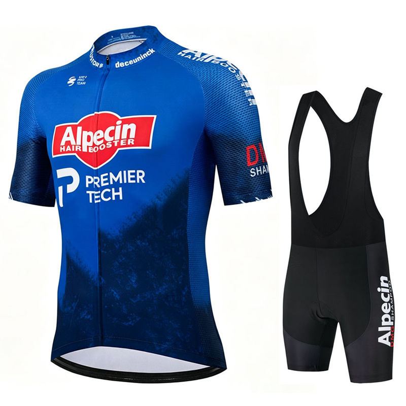 Alpecin プロサイクリングジャージセット男性ビブショー - Summer Clothing Sale Men のレビューと価格