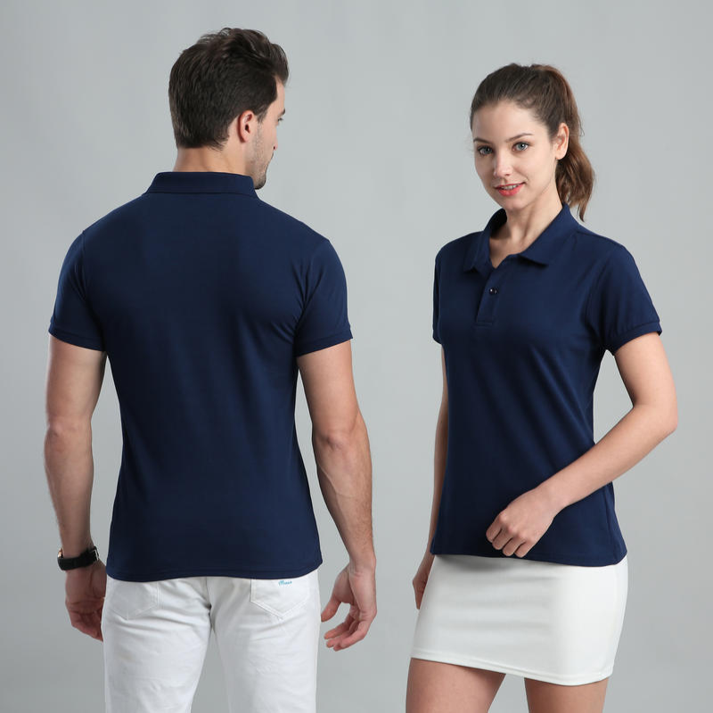 純色サマーポロシャツシャツ半袖Tシャツカスタム印ロゴ刺繍ロゴ - Summer Clothing Logo のレビューと価格