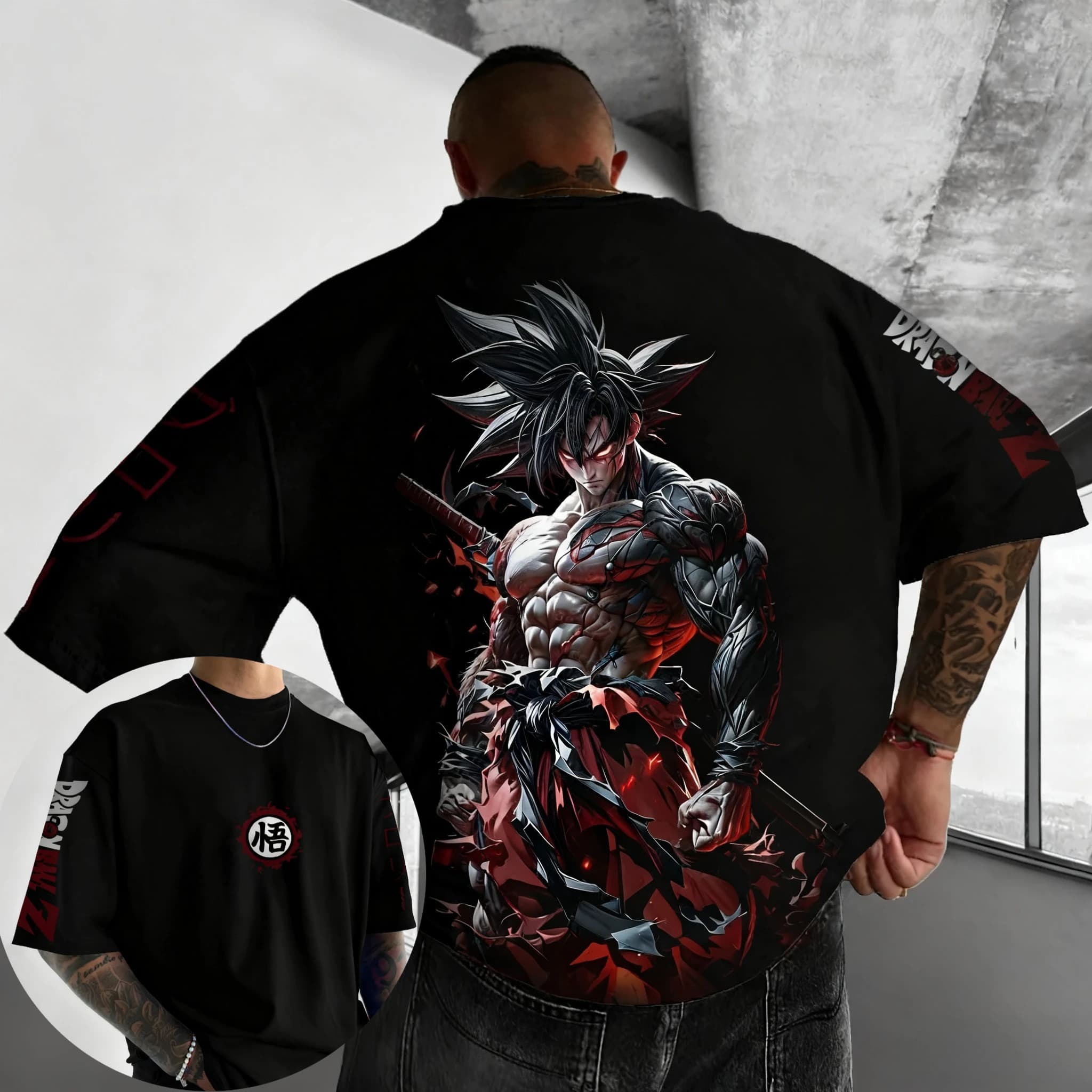 2026年新作ドラゴンボールレトロアニメウルトラエゴ悟空メン - Summer Clothing Ego のレビューと価格
