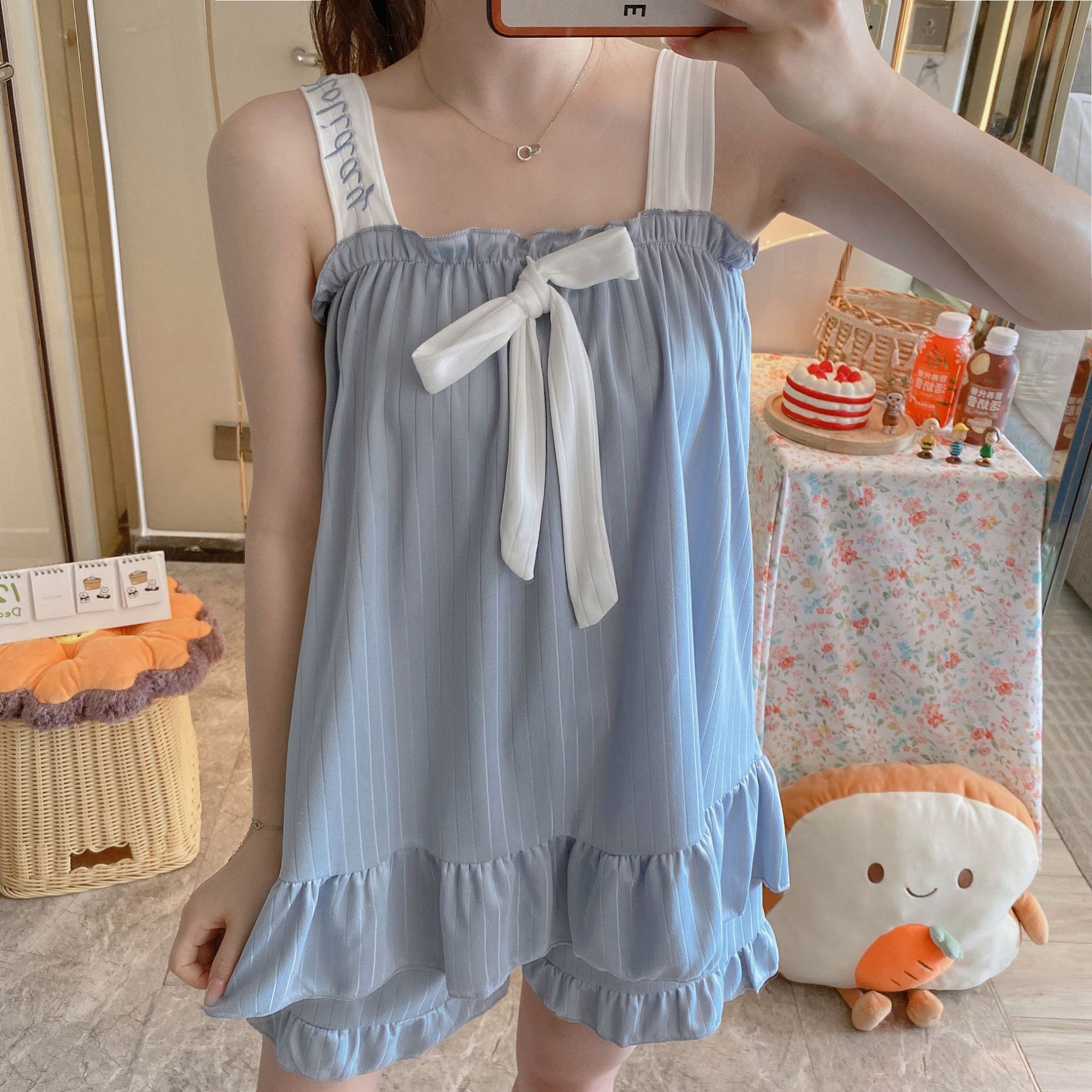 レディースツーピースセット ホームスーツ 女性用パジャマ レ - Summer House Clothing のレビューと価格