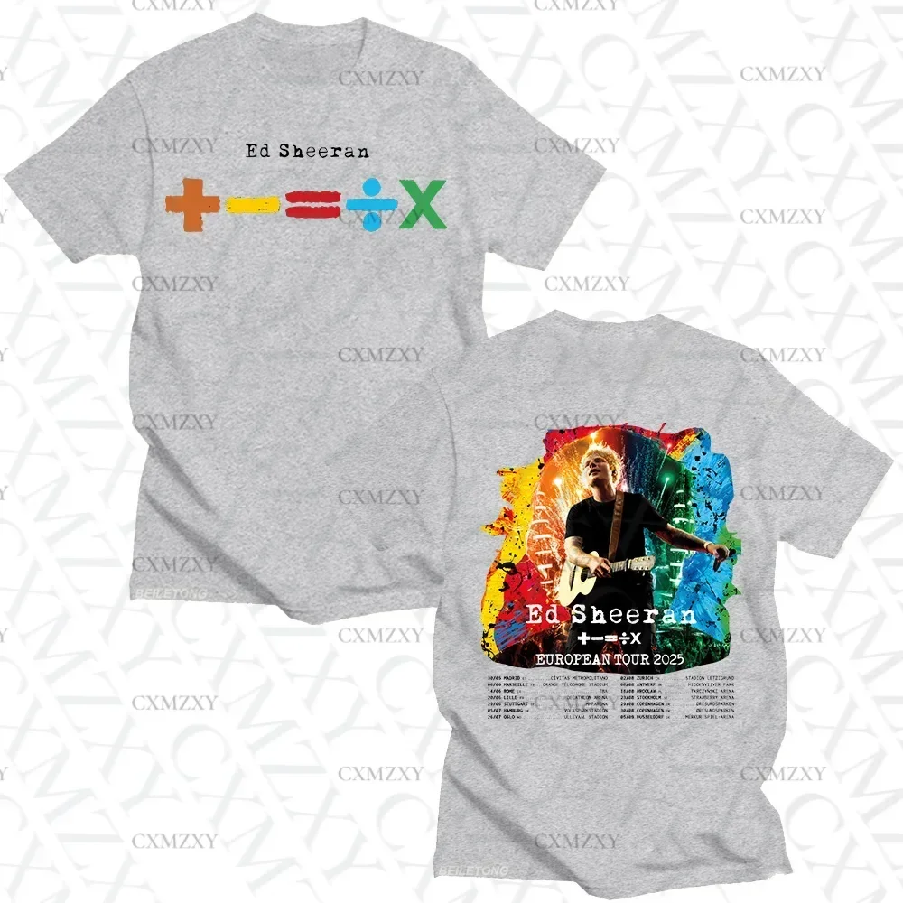 エド・シーラ ヨーロッパツアー Tシャツ メンズ・レディース - Summer Clothing Gif のレビューと価格