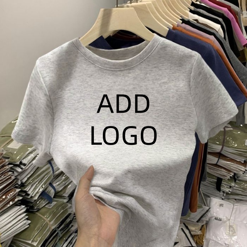 カスタマイズされた卸売コットン女性の T シャツ O ネック - Summer Clothing Wholesale のレビューと価格