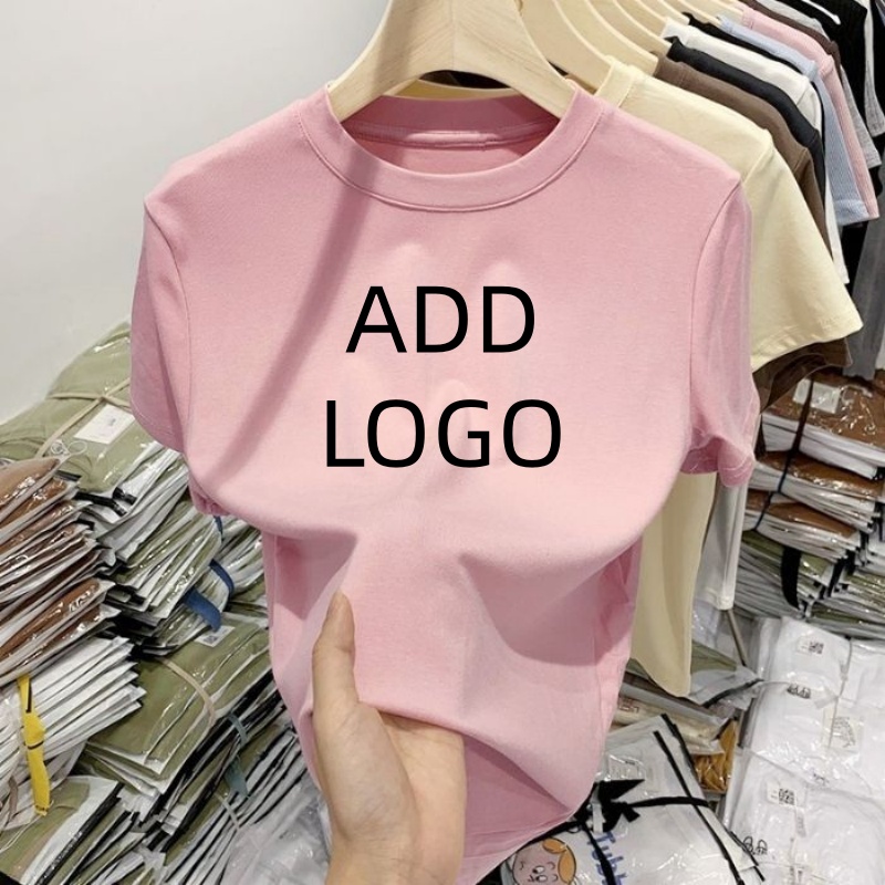 カスタマイズされた卸売コットン女性の T シャツ O ネック - Summer Clothing Wholesale のレビューと価格