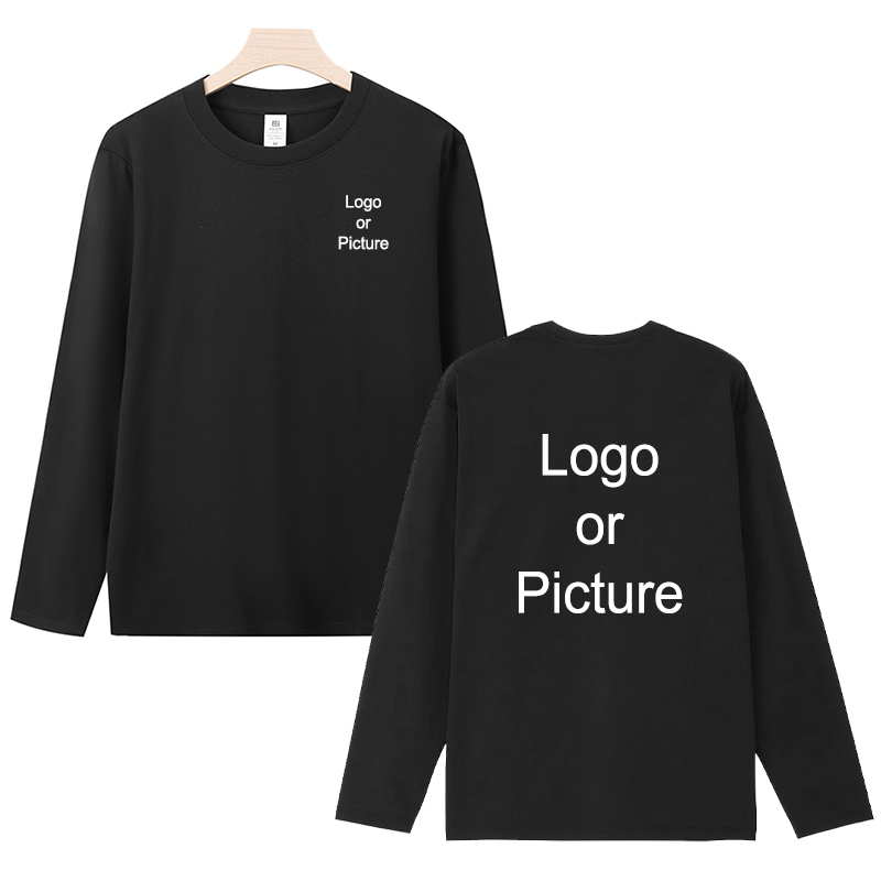 カスタマイズされた綿長袖 Tシャツ男性ファッション人格プリン - Summer Clothing Types のレビューと価格