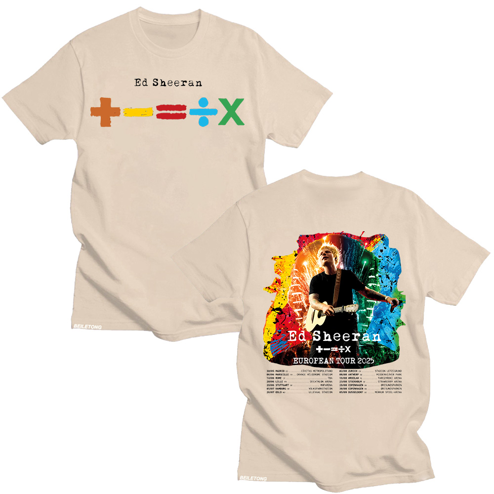エド・シーラン ヨーロッパツアー 2026 Tシャツ メンズ - Summer Clothing Gif のレビューと価格